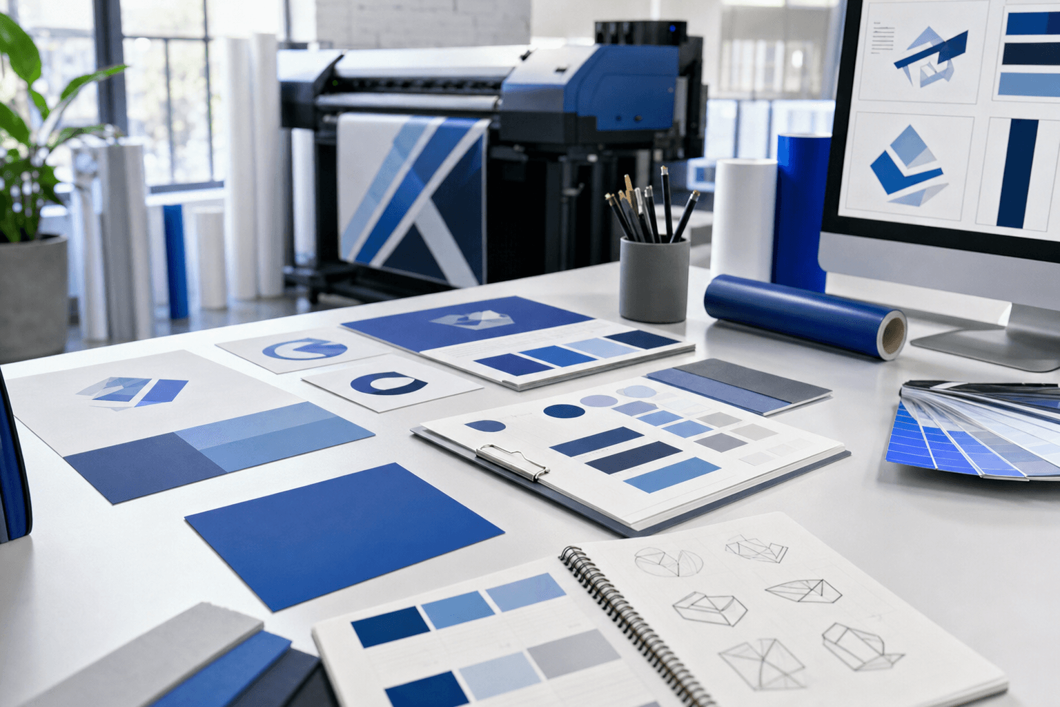 Arculat epitese kisvallalkozasnak - logo szin betu - Infinity Graphics