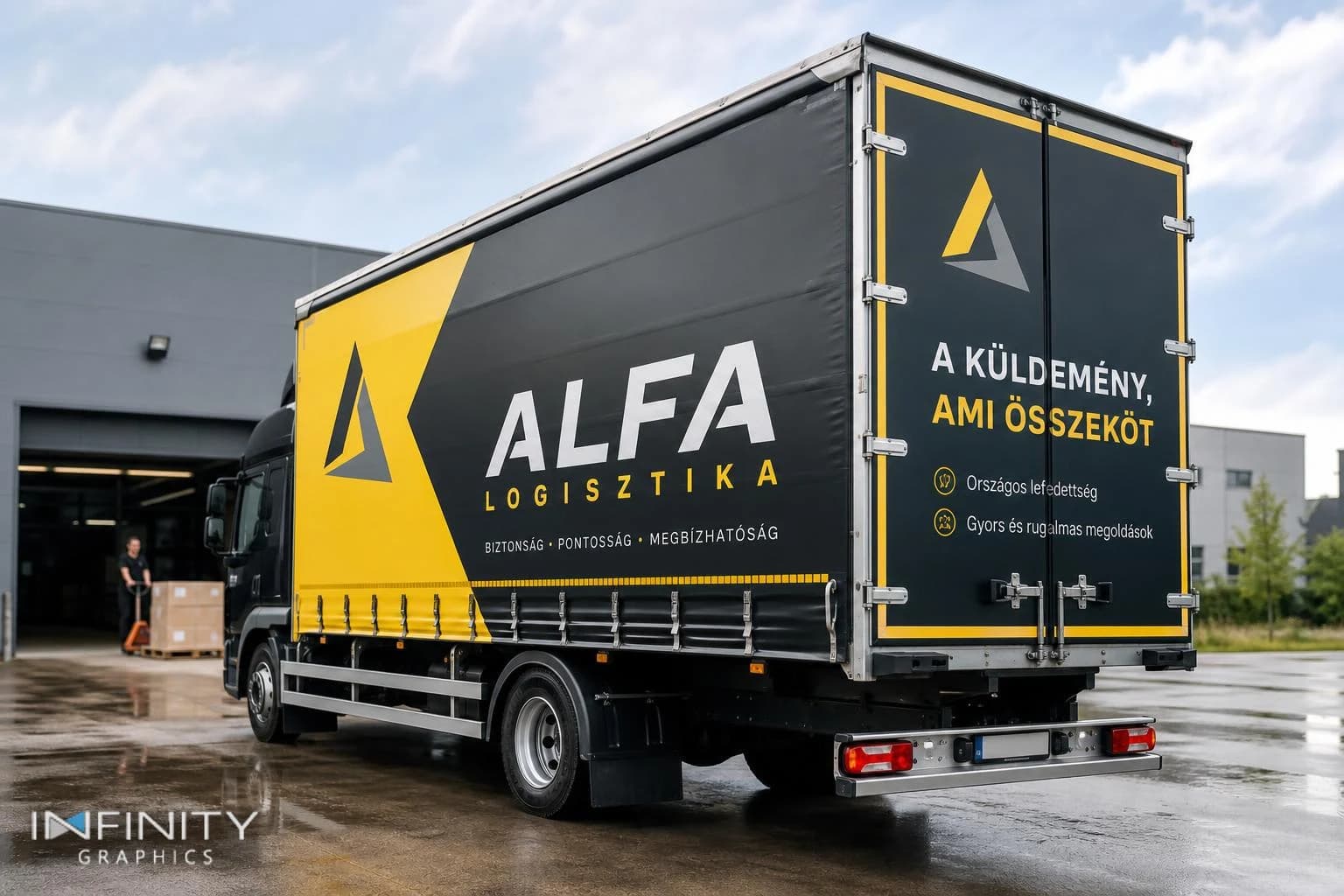 Miért válasszon teherautó fóliát? - Infinity Reklám