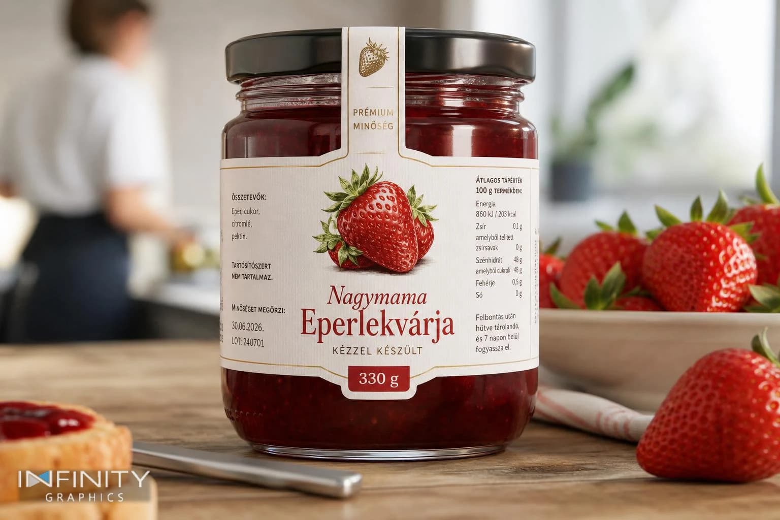 Elelmiszer etikett tervezes — kotelezo adatok es design - Infinity Reklám