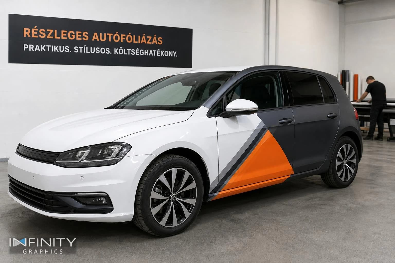Mi az a Partial Wrap? - Infinity Reklám