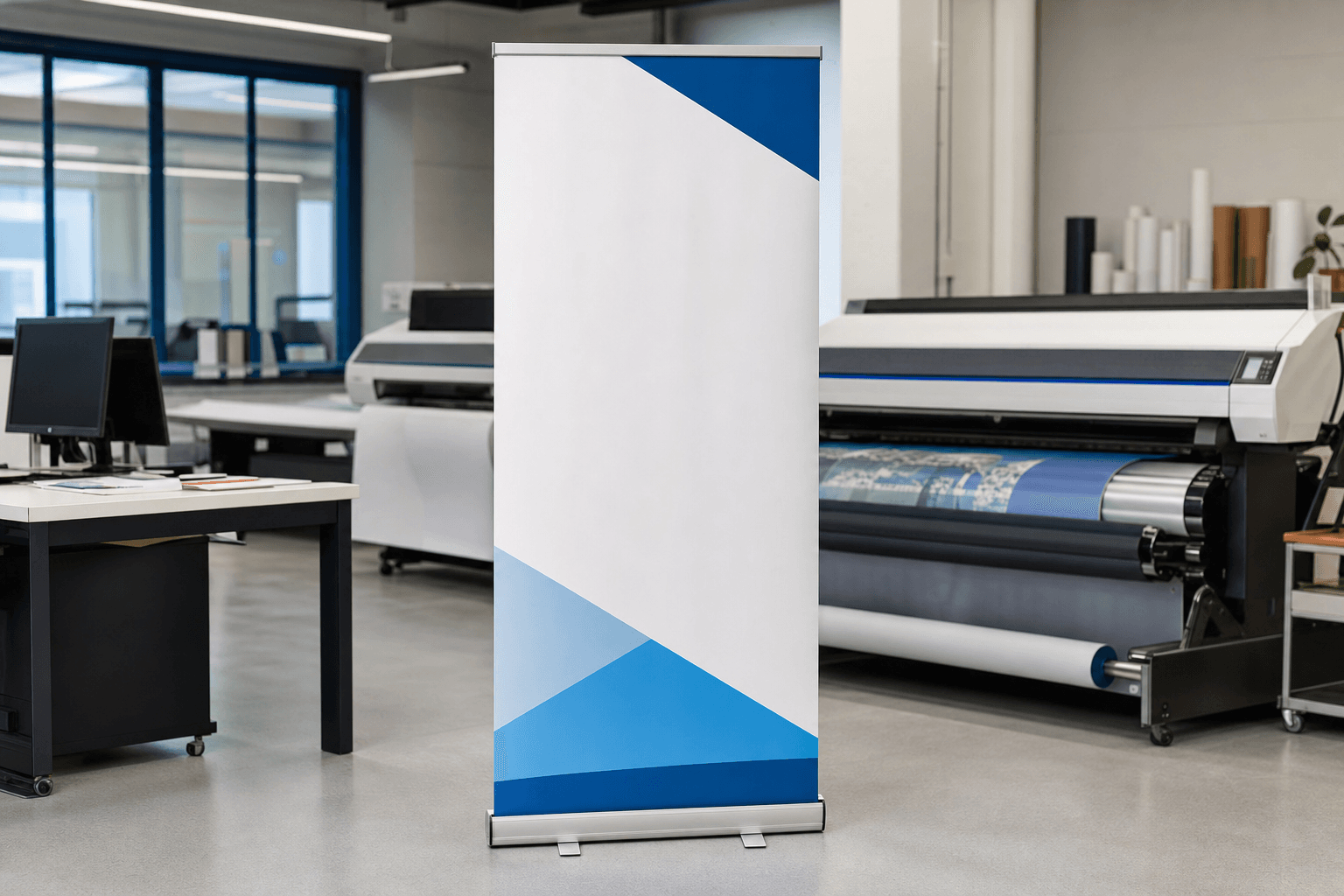 Rendezveny branding csekklista - molino roll-up banner - Infinity Graphics