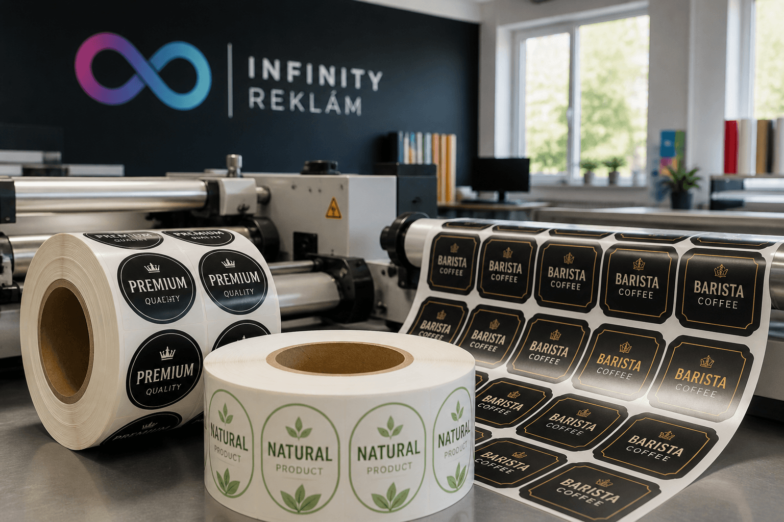 Infinity Reklám matrica rendelés