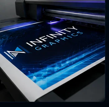Nagyformátumú UV nyomtatás reklámtáblához — Infinity Graphics