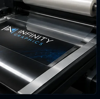 Nyomat védőlaminálása a tartósságért — Infinity Graphics